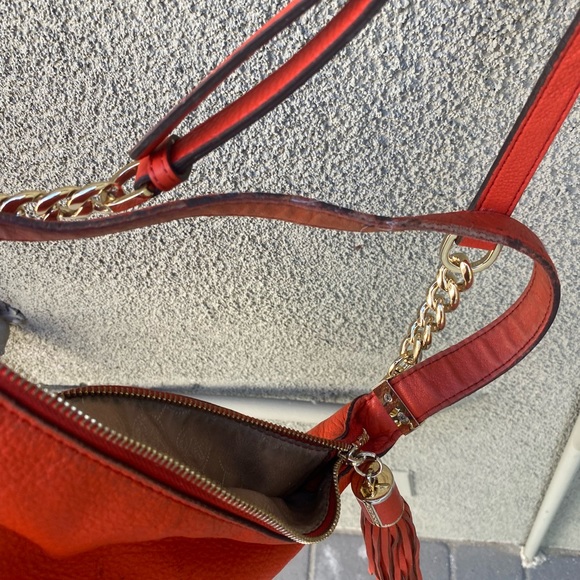 Orange Michael Kors shoulder bag - Picture 4 of 8